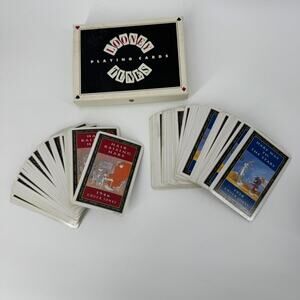 Warner Bros Looney Tunes Playing Cards Chuck Jones 1993 Complete Double Deck Set